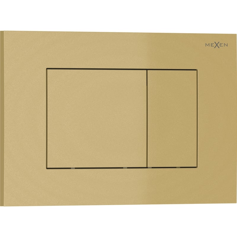 Mexen Tex 02 przycisk spłukujący, złoty - 6102-06