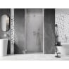 Mexen Lunar-B drzwi prysznicowe uchylne lewe 70 cm, transparent, chrom - 832-070-000-01-00-L