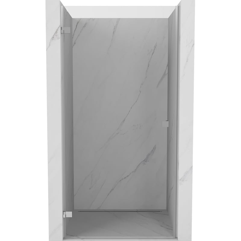 Mexen Lunar-B drzwi prysznicowe uchylne lewe 85 cm, transparent, chrom - 832-085-000-01-00-L