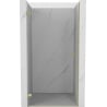 Mexen Lunar-B drzwi prysznicowe uchylne lewe 60 cm, transparent, złote - 832-060-000-50-00-L