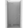 Mexen Lunar L drzwi prysznicowe uchylne lewe 80 cm, transparent, nikiel szczotkowany - 834L-080-000-97-00-L