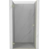 Mexen Lunar-B drzwi prysznicowe uchylne lewe 95 cm, transparent, złote szczotkowane - 832-095-000-55-00-L