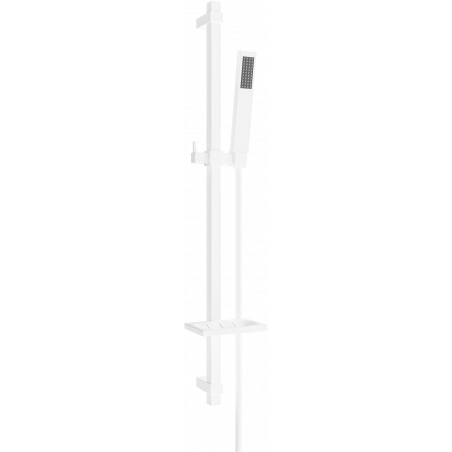 Mexen DQ00 zestaw prysznicowy suwany, biały - 785004581-20