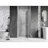 Mexen Lunar L drzwi prysznicowe uchylne prawe 85 cm, transparent, chrom - 834L-085-000-01-00-P