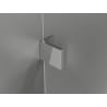 Mexen Lunar L drzwi prysznicowe uchylne prawe 95 cm, transparent, chrom - 834L-095-000-01-00-P