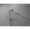 Mexen Lunar L drzwi prysznicowe uchylne prawe 95 cm, transparent, chrom - 834L-095-000-01-00-P