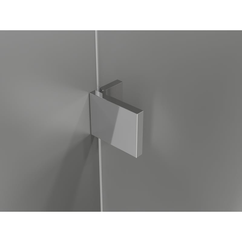 Mexen Lunar L drzwi prysznicowe uchylne prawe 105 cm, transparent, chrom - 834L-105-000-01-00-P