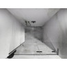 Mexen Lunar L drzwi prysznicowe uchylne prawe 105 cm, transparent, chrom - 834L-105-000-01-00-P
