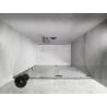 Mexen Lunar L drzwi prysznicowe uchylne prawe 135 cm, transparent, chrom - 834L-135-000-01-00-P