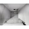 Mexen Lunar-B drzwi prysznicowe uchylne lewe 95 cm, transparent, gun gray szczotkowany - 832-095-000-66-00-L