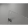 Mexen Lunar-B drzwi prysznicowe uchylne lewe 75 cm, transparent, gun metal - 832-075-000-95-00-L