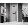 Mexen Lunar-B drzwi prysznicowe uchylne lewe 80 cm, transparent, gun metal - 832-080-000-95-00-L