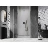 Mexen Lunar-B drzwi prysznicowe uchylne lewe 95 cm, transparent, gun metal - 832-095-000-95-00-L