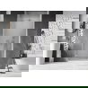 Mexen Lunar-B drzwi prysznicowe uchylne lewe 70 cm, transparent, nikiel szczotkowany - 832-070-000-97-00-L