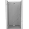 Mexen Lunar-F drzwi prysznicowe składane lewe 60 cm, transparent, chrom - 836-060-000-01-00-L