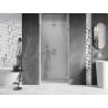 Mexen Lunar-B drzwi prysznicowe uchylne prawe 60 cm, transparent, chrom - 832-060-000-01-00-P