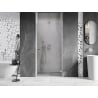 Mexen Lunar-B drzwi prysznicowe uchylne prawe 70 cm, transparent, chrom - 832-070-000-01-00-P