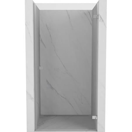 Mexen Lunar-B drzwi prysznicowe uchylne prawe 80 cm, transparent, chrom - 832-080-000-01-00-P