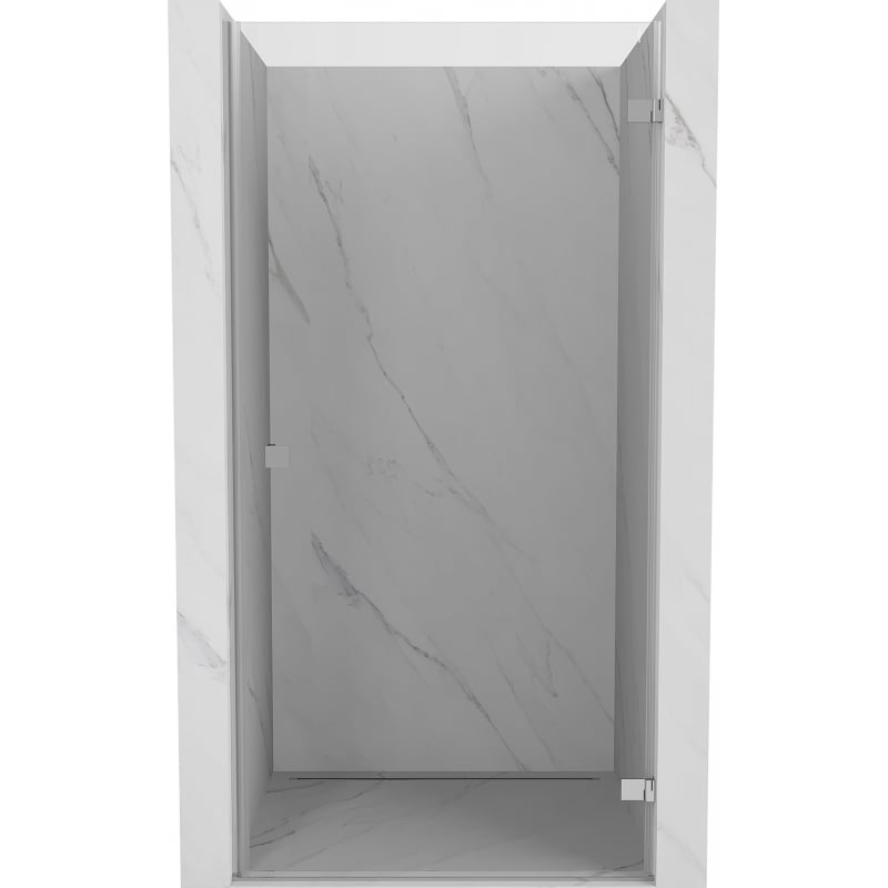 Mexen Lunar-B drzwi prysznicowe uchylne prawe 90 cm, transparent, chrom - 832-090-000-01-00-P