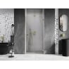 Mexen Lunar-B drzwi prysznicowe uchylne prawe 95 cm, transparent, złote - 832-095-000-50-00-P
