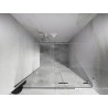 Mexen Lunar L drzwi prysznicowe uchylne prawe 85 cm, transparent, białe - 834L-085-000-20-00-P