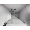 Mexen Lunar-B drzwi prysznicowe uchylne prawe 80 cm, transparent, gun gray szczotkowany - 832-080-000-66-00-P