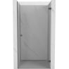 Mexen Lunar-B drzwi prysznicowe uchylne prawe 85 cm, transparent, gun gray szczotkowany - 832-085-000-66-00-P