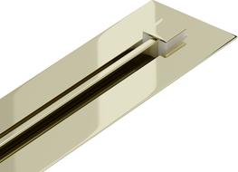Mexen Flat 360° Super Slim odpływ liniowy obrotowy 120 cm, złoty - 1551120