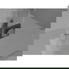 Mexen Lunar-F drzwi prysznicowe składane lewe 95 cm, transparent, gun gray szczotkowany - 836-095-000-66-00-L