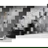 Mexen Lunar-F drzwi prysznicowe składane lewe 70 cm, transparent, gun metal - 836-070-000-95-00-L