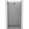 Mexen Lunar-F drzwi prysznicowe składane lewe 90 cm, transparent, gun metal - 836-090-000-95-00-L