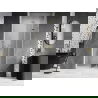 Mexen Lunar-F drzwi prysznicowe składane prawe 65 cm, transparent, złote - 836-065-000-50-00-P