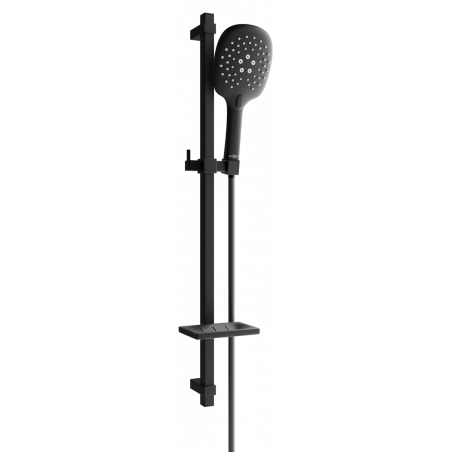 Mexen DQ22 zestaw prysznicowy suwany, czarny - 785224581-70
