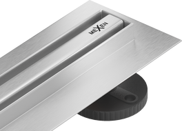 Mexen Flat 360° Slim odpływ liniowy obrotowy 140 cm, inox - 1041140