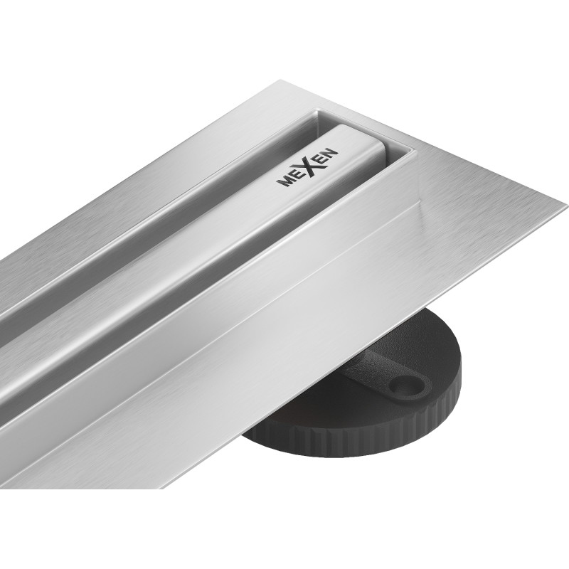 Mexen Flat 360° Slim odpływ liniowy obrotowy 150 cm, inox - 1041150