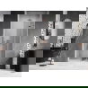 Mexen Lunar-F drzwi prysznicowe składane prawe 60 cm, transparent, miedź szczotkowana - 836-060-000-65-00-P