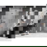 Mexen Lunar-F drzwi prysznicowe składane prawe 60 cm, transparent, miedź szczotkowana - 836-060-000-65-00-P