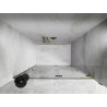 Mexen Lunar L drzwi prysznicowe uchylne prawe 130 cm, transparent, złote szczotkowane - 834L-130-000-55-00-P