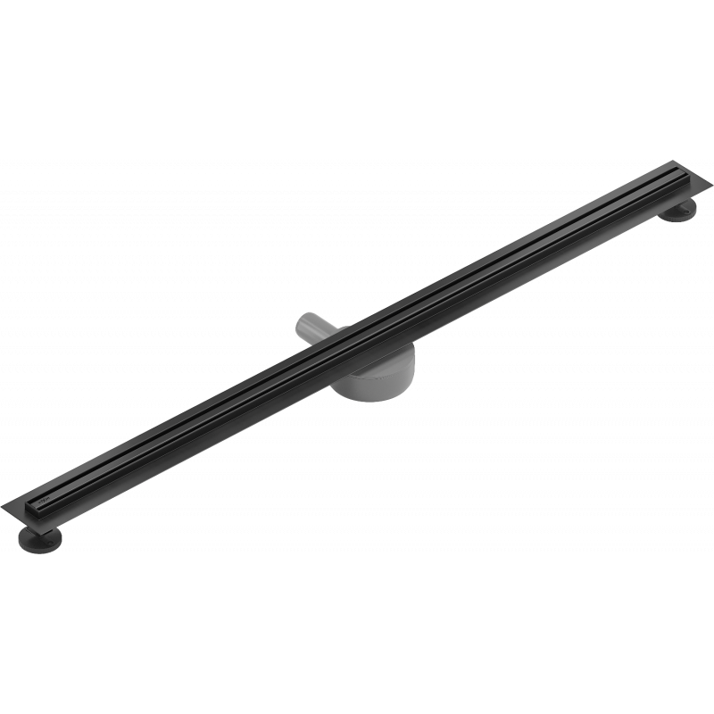 Mexen Flat 360° Slim odpływ liniowy obrotowy 130 cm, czarny - 1741130