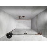 Mexen Lunar L drzwi prysznicowe uchylne prawe 130 cm, transparent, różowe złoto - 834L-130-000-60-00-P