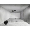 Mexen Lunar L drzwi prysznicowe uchylne prawe 140 cm, transparent, gun gray szczotkowany - 834L-140-000-66-00-P