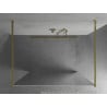Mexen Kioto ścianka prysznicowa wolnostojąca 120 x 200 cm, lustro 8 mm, złota - 800-120-002-50-50