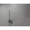 Mexen Lunar-B drzwi prysznicowe uchylne prawe 70 cm, transparent, gun metal - 832-070-000-95-00-P