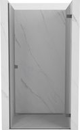 Mexen Lunar-B drzwi prysznicowe uchylne prawe 70 cm, transparent, gun metal - 832-070-000-95-00-P