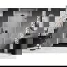 Mexen Lunar-B drzwi prysznicowe uchylne prawe 95 cm, transparent, gun metal - 832-095-000-95-00-P