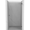 Mexen Lunar-B drzwi prysznicowe uchylne prawe 100 cm, transparent, gun metal - 832-100-000-95-00-P