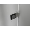 Mexen Lunar-B drzwi prysznicowe uchylne prawe 65 cm, transparent, nikiel szczotkowany - 832-065-000-97-00-P
