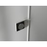 Mexen Lunar-B drzwi prysznicowe uchylne prawe 70 cm, transparent, nikiel szczotkowany - 832-070-000-97-00-P