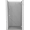 Mexen Lunar-B drzwi prysznicowe uchylne prawe 90 cm, transparent, nikiel szczotkowany - 832-090-000-97-00-P