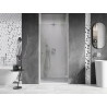Mexen Lunar-B drzwi prysznicowe uchylne prawe 95 cm, transparent, nikiel szczotkowany - 832-095-000-97-00-P